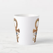 egyption pharaoh art late coffee mug (Devant)