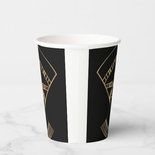 egyption pharaoh art paper coffee cups papieren bekers (Rechts)