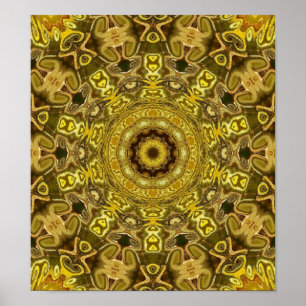egyptisch abstract poster