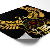 Egyptisch Afbeelding Poster (Hoek)