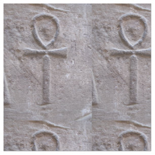 Egyptisch Ankh hiërogliefessymbool voor het eeuwi Stof