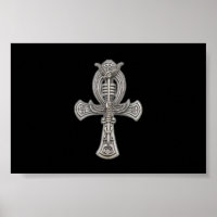 Egyptisch Ankh-Poster