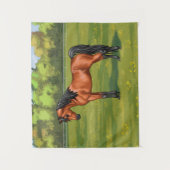 Egyptisch Arabisch paard Wandkleed (Voorkant)