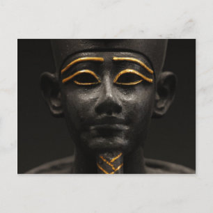 Egyptisch beeld van Osiris Briefkaart