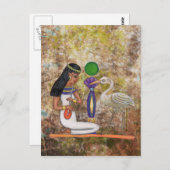 Egyptisch Briefkaart (Voorkant / Achterkant)