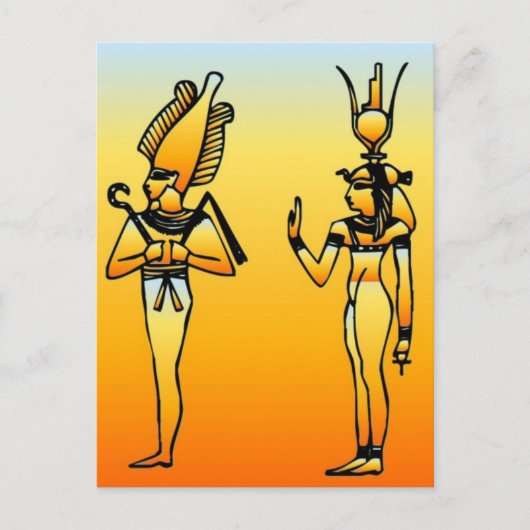 Egyptisch Briefkaart (Voorkant)