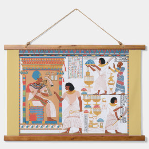 Egyptisch Briefkaart voor koninklijk ontwerp Hangend Wandkleed