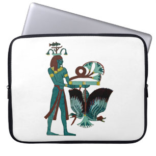 Egyptisch design #5 op Emporio Moffa Laptop Sleeve