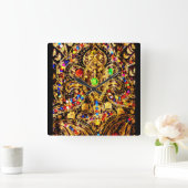 Egyptisch Dress Pattern Vierkante Klok (Huis)