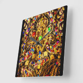 Egyptisch Dress Pattern Vierkante Klok (Hoek)