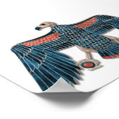 Egyptisch Goddess Nekhbet Pectoral Poster (Hoek)