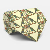 Egyptisch Gods Horus-pectoraal Stropdas (Opgerold)