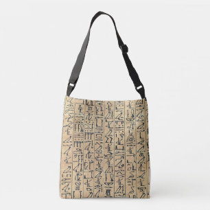 Egyptisch Hieroglyph-Tas Crossbody Tas
