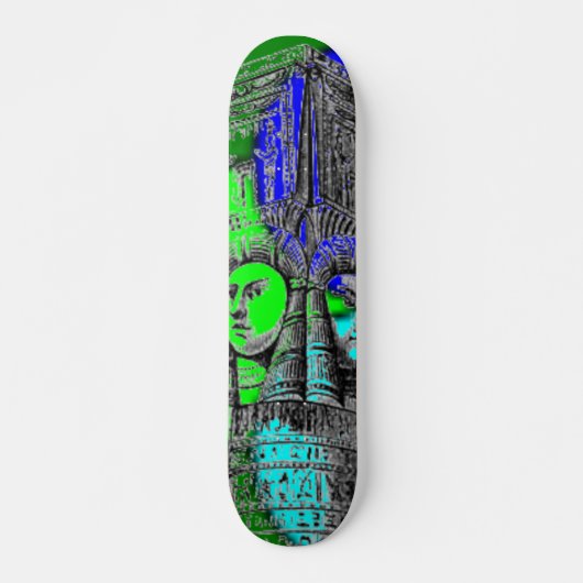 Egyptisch kolomskateboard skateboard (Voorkant)