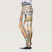 Egyptisch koninklijk ontwerp leggings (Links)
