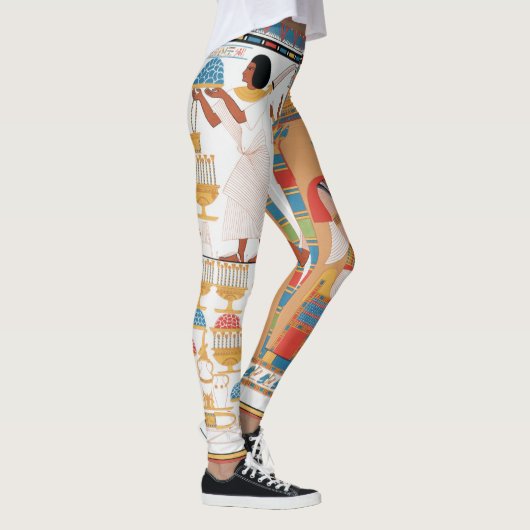 Egyptisch koninklijk ontwerp leggings (Rechts)
