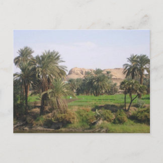 Egyptisch landschap briefkaart