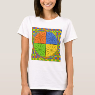 Egyptisch naadloos patroon van naadloze textielpro t-shirt