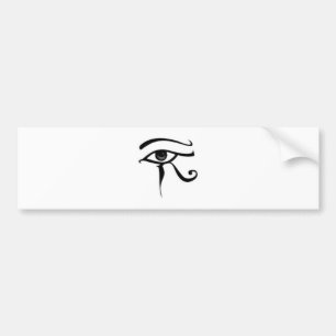 Egyptisch oog van Horus Bumpersticker