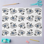 Egyptisch oog van Horus of wadjet Tissuepapier (Craft)