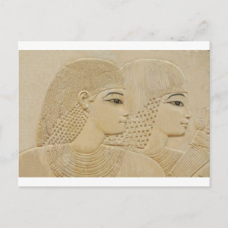 egyptisch paar briefkaart