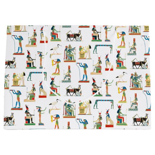  Egyptisch patroonpatroon in het oude Egypte Groot Cadeauzakje (Voorkant)