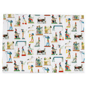 Egyptisch patroonpatroon in het oude Egypte Groot Cadeauzakje (Achterkant)