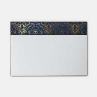 Egyptisch Peacock Gold en Midnight Blue Post-it® Notes