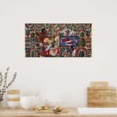 Egyptisch Poster Archer Papyrus (Keuken)