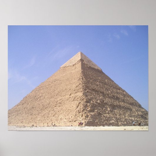 Egyptisch Pyramide-Poster Poster (Voorkant)