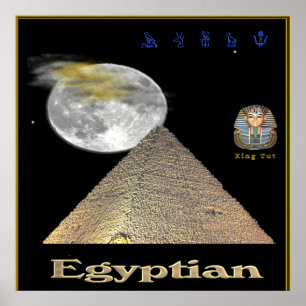 Egyptisch pyramides poster
