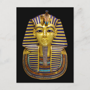 Egyptisch Royal Golden Mask Briefkaart