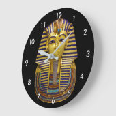 Egyptisch Royal Golden Mask Grote Klok (Hoek)