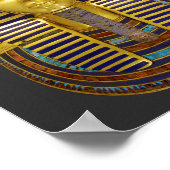 Egyptisch Royal Golden Mask Poster (Hoek)