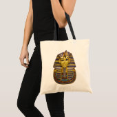 Egyptisch Royal Golden Mask Tote Bag (Voorkant (product))