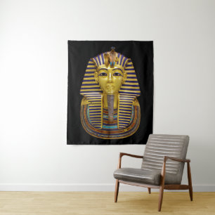 Egyptisch Royal Golden Mask Wandkleed