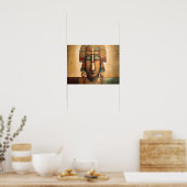  Egyptisch schilderij Poster (Keuken)