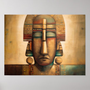  Egyptisch schilderij Poster