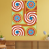 Egyptisch siernet #4 op Emporio Moffa Canvas Afdruk (Insitu (Woonkamer))