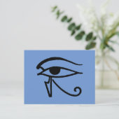 Egyptisch symbool: Utchat Briefkaart (Staand voorkant)