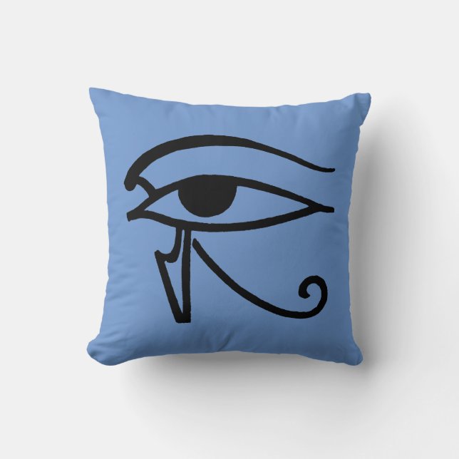Egyptisch symbool: Utchat Kussen (Voorkant)