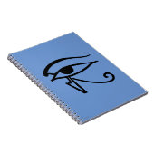 Egyptisch symbool: Utchat Notitieboek (Rechterzijde)