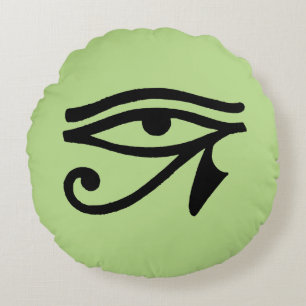 Egyptisch symbool: Wedjat Rond Kussen