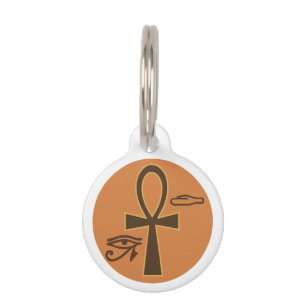 Egyptische Ankh Huisdierpenning