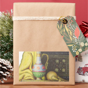 Egyptische artefacten: geheimen van de farao's rechthoekige sticker