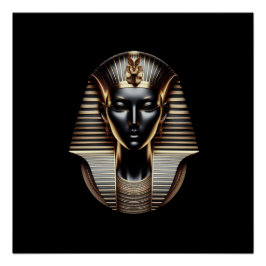 Egyptische coopal Art Perfect Poster