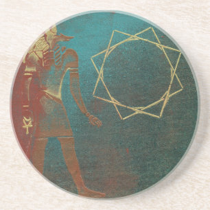 egyptische costers zandsteen onderzetter