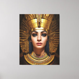 Egyptische Farao Canvas Print