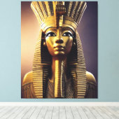 Egyptische Farao Canvas Print Canvas (Insitu (Houten vloer))