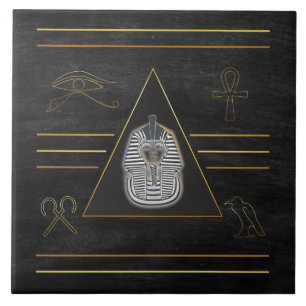 Egyptische Farao Hieroglyphs Tegeltje